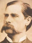 Handsome hirsute Pat Garrett sported a particularly fine Western handlebar moustache.